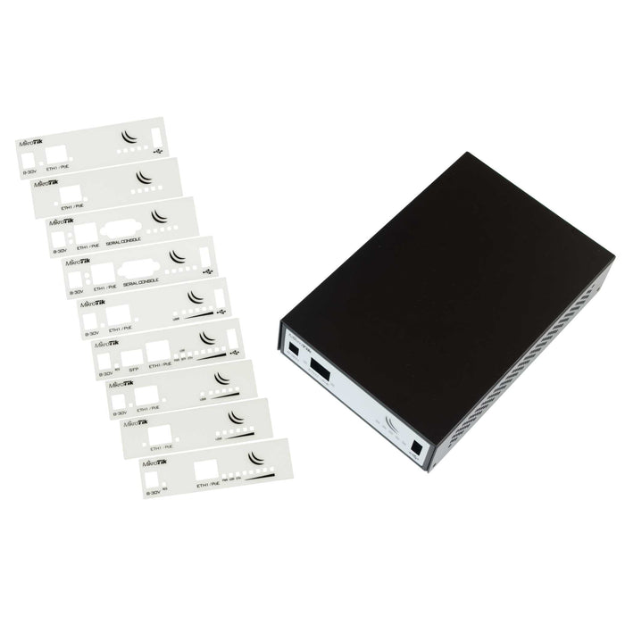 MikroTik Aluminum Indoor Case for RBM11G, RB411, RB911, RB912, RB922 series [CA411-711]