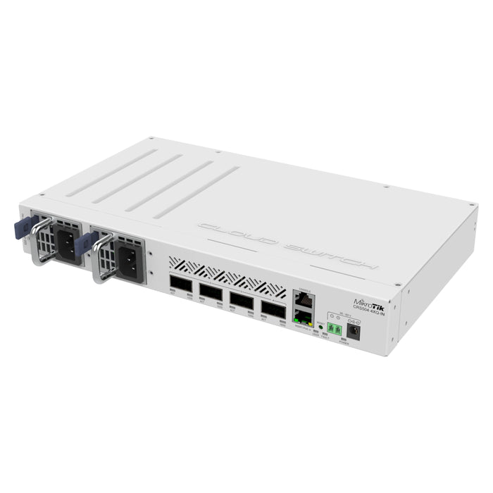 MikroTik CRS504 4x QSFP28 100Gbps Cloud Router Switch [CRS504-4XQ-IN]