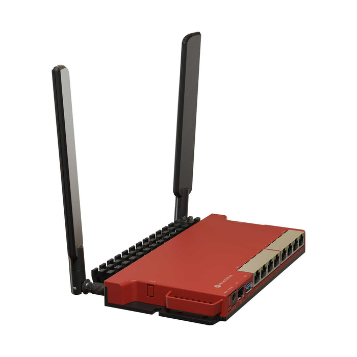 MikroTik L009 8x Gbit Ethernet, 1x 2.5Gbit SFP with 2.4 GHz ax Dual-Chain Wireless Router [L009UiGS-2HaxD-IN]