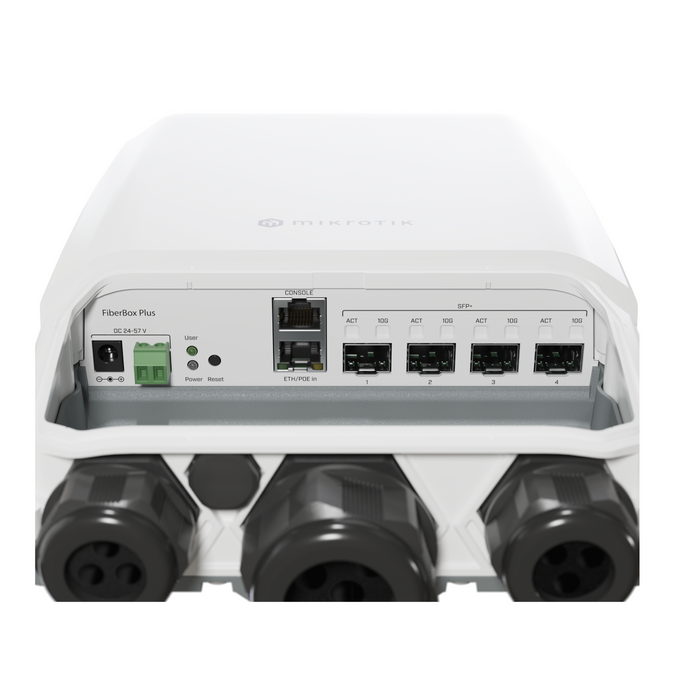 MikroTik FiberBox Plus 10 Gigabit Outdoor Switch [CRS305-1G-4S+OUT]