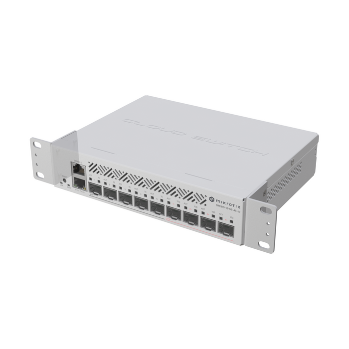 MikroTik 1U Dual or 10’’ Rackmount Ear Kit [RMK-2/10]