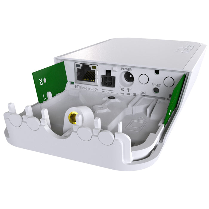 MikroTik wAP LTE kit LTE 2G/3G/4G/LTE Weatherproof Access Point INTL [RBwAPR-2nD&R11e-LTE]