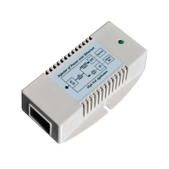 Tycon Power 56V 50W High Power Gigabit Passive PoE Power Source/Inserter