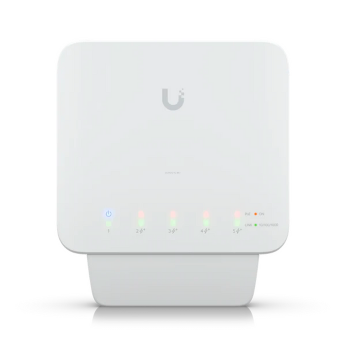 Ubiquiti UniFi 802.3at PoE 5-Port RJ45 Gigabit Layer 2 Ethernet Switch 3-Pack [USW-FLEX-3]