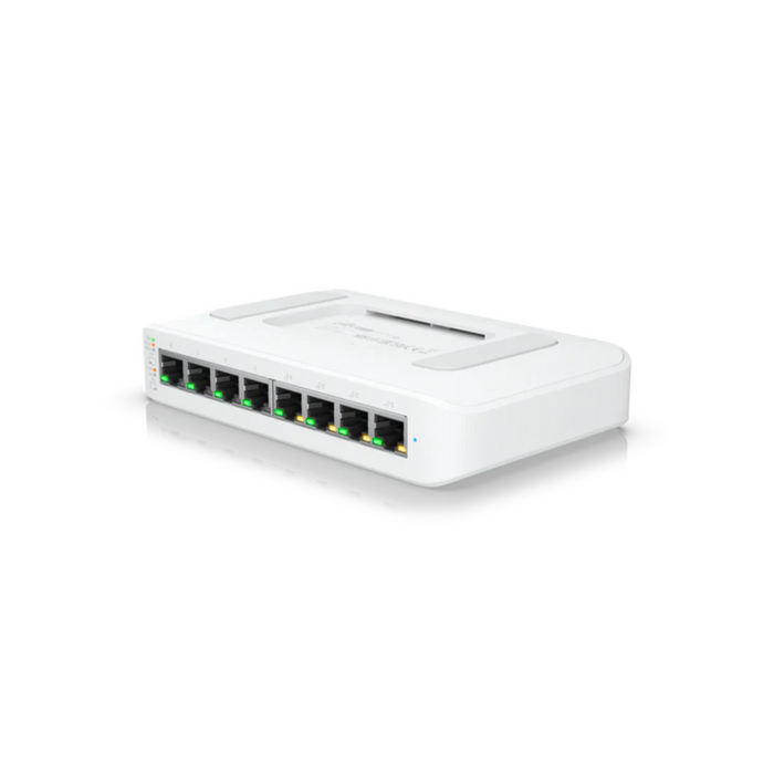 Ubiquiti UniFi Lite 8-Port Gigabit Ethernet Switch with 4-Port 802.3at PoE+ [USW-LITE-8-POE]