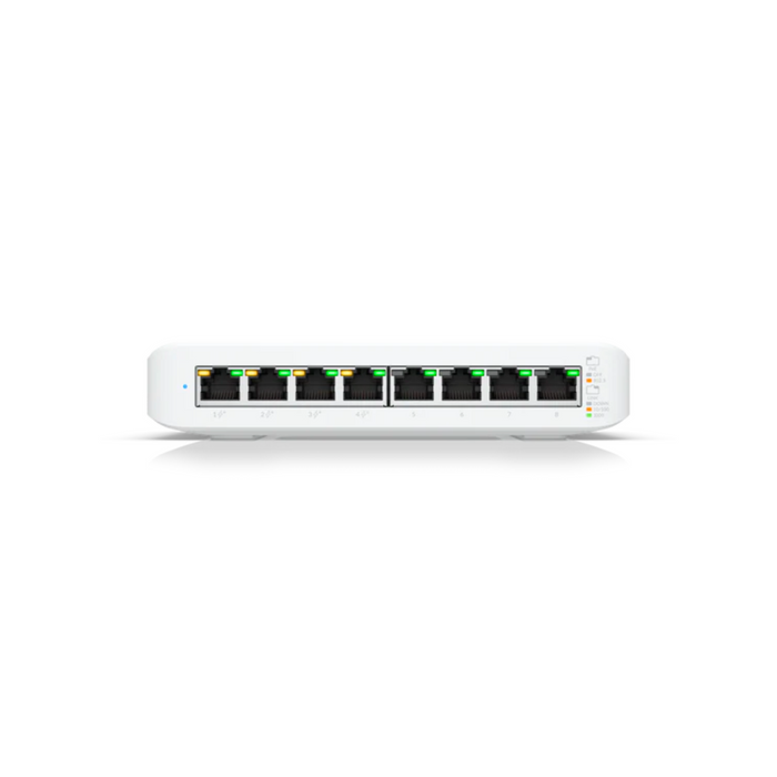 Ubiquiti UniFi Lite 8-Port Gigabit Ethernet Switch with 4-Port 802.3at PoE+ [USW-LITE-8-POE]