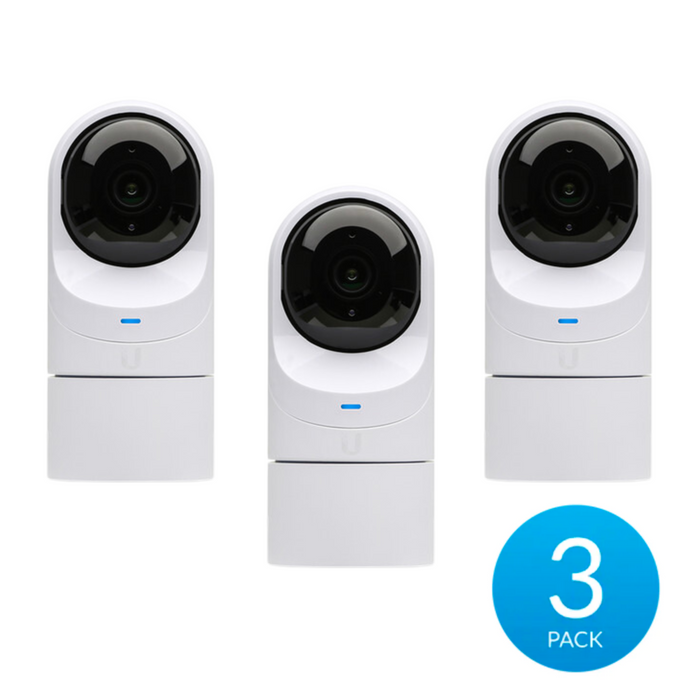 Ubiquiti UniFi G3 Flex indoor/Outdoor PoE 1080P Camera 3-Pack [UVC-G3-FLEX-3]